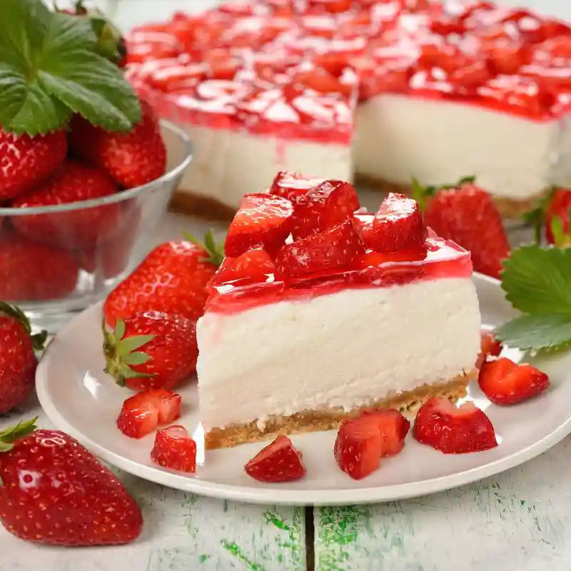 CHEESECAKE DE MORANGO