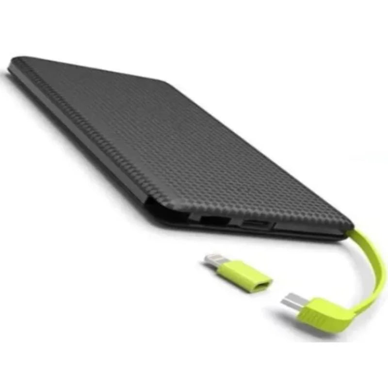 Carregador portátil Power Bank - Preto