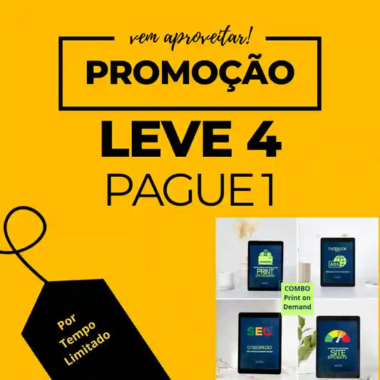 Ebook - Combo Print on Demand - promoção