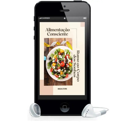 eBOOK + Áudio Book - Alimentação Consciente celular