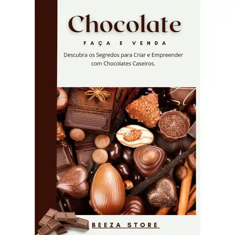 capa  do ebook chocolate faça e venda 