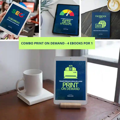 Ebook - Combo Print on Demand -  4 por 1