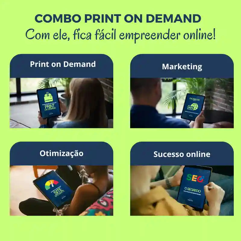 Ebook - Combo Print on Demand - empreender online