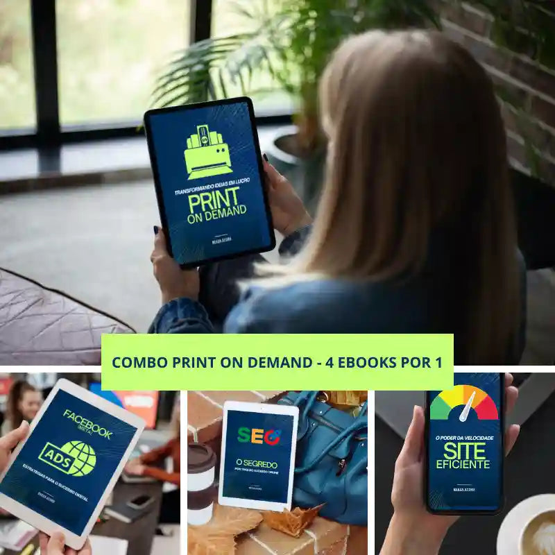 Ebook - Combo Print on Demand - negócios