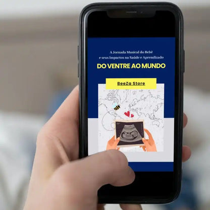 ebook do ventre ao mundo  no celular 