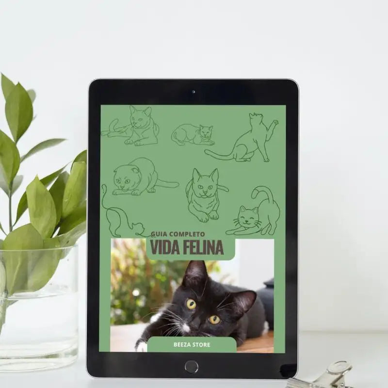 ebook vida felina no tablet 