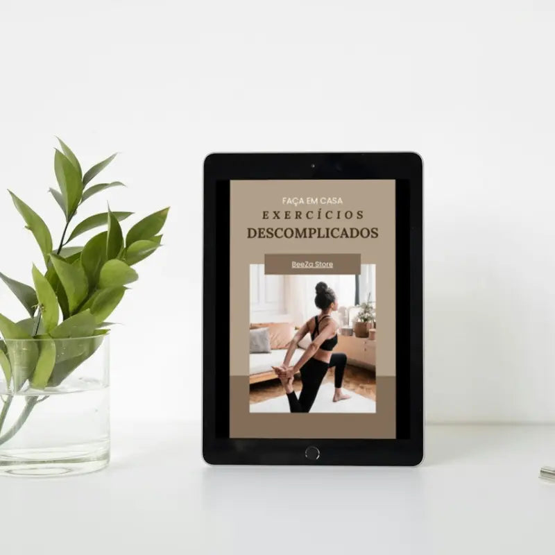 Ebook Faça em Casa - Exercícios Descomplicados - Tablet