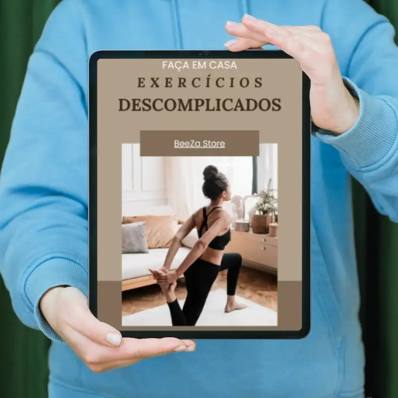 Ebook Faça em Casa - Exercícios Descomplicados - Mulher Mostrando