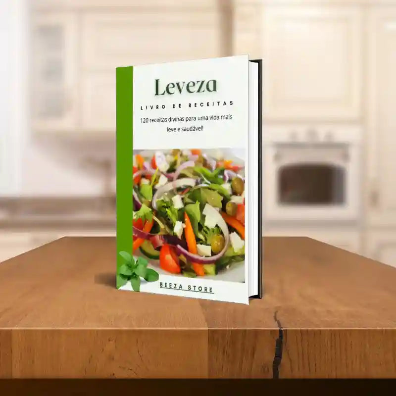 Leveza, seu livro de receitas saudáveis para o dia a dia