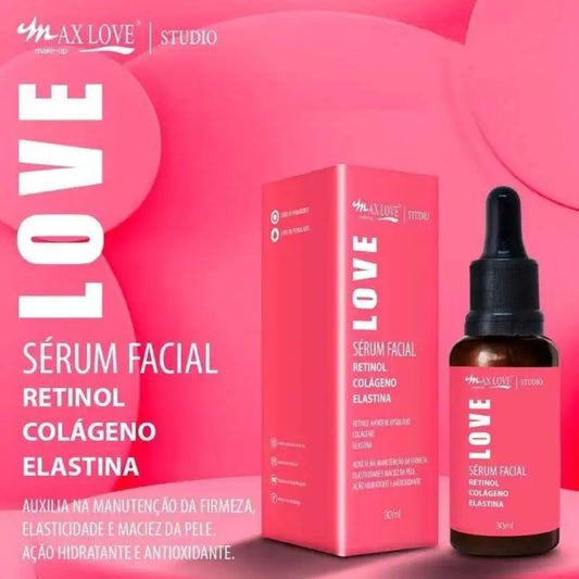 Sérum Facial com Retinol Colágeno e Elastina - Max Love